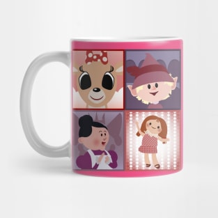 Rudolph - Girl Power Squares Mug